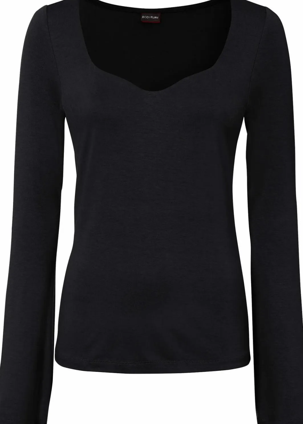 Sale Langarmshirt aus Viskose-Mix Damen Nachhaltigere Materialien|Shirts & Tops