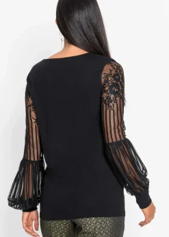 Best Langarmshirt aus Viskose-Mix Damen Shirts & Tops|Nachhaltigere Materialien