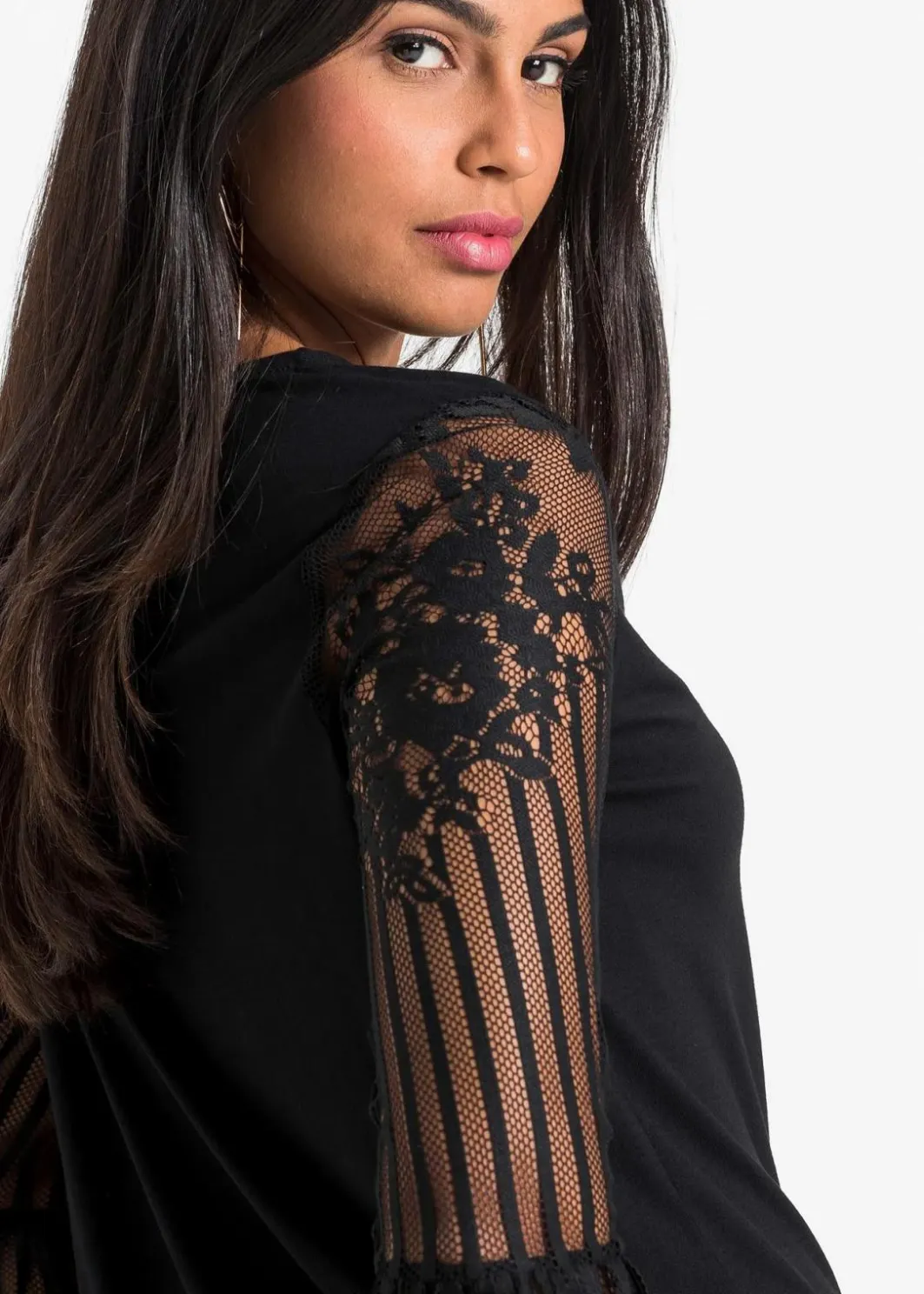 Best Langarmshirt aus Viskose-Mix Damen Shirts & Tops|Nachhaltigere Materialien