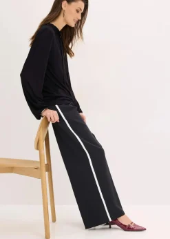 Hot Langarmshirt aus Viskose-Mix Damen Nachhaltigere Materialien|Shirts & Tops