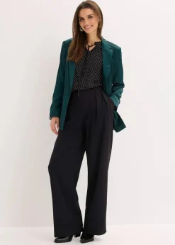 Sale Langarmshirt aus Viskose-Mix Damen Shirts & Tops|Nachhaltigere Materialien
