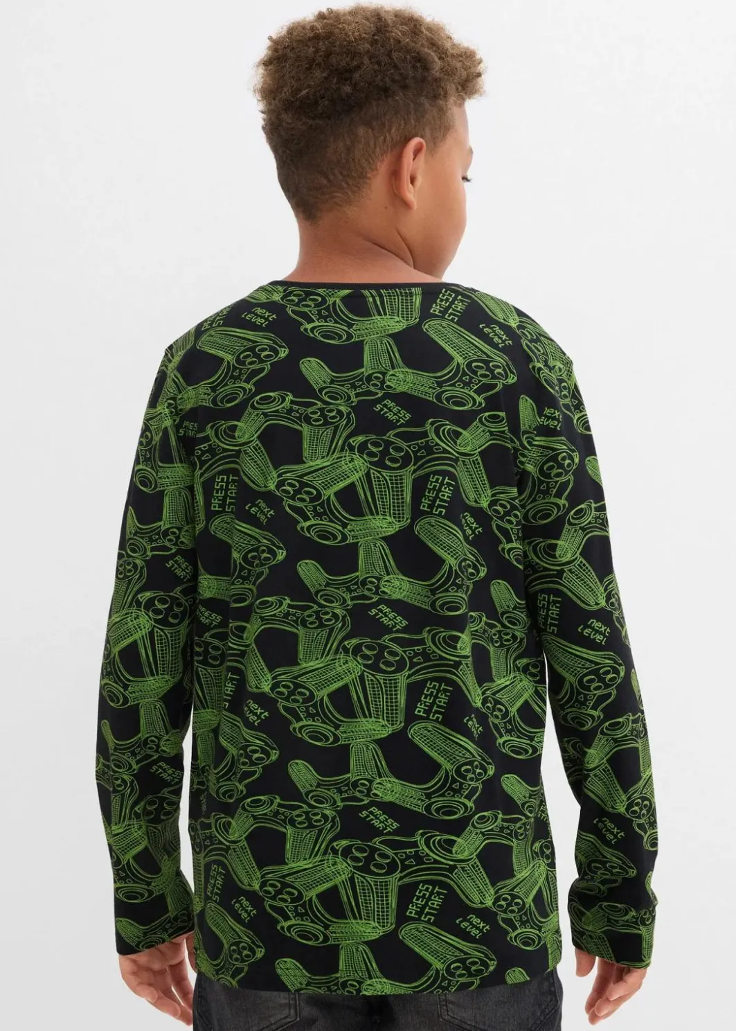 Hot Langarmshirt aus weichem Bio-Baumwoll-Mix (3er Pack) Kinder Jungen 9-16 Jahre·Mehrfachpacks|Jungen 9-16 Jahre·Shirts