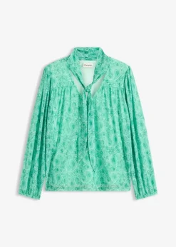 Hot Langarmshirt aus zartem Mesh Damen Shirts & Tops