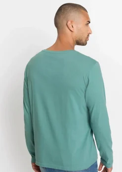 Herren bonprix Shirts & Polos|Basics|Langarmshirt (3er Pack)