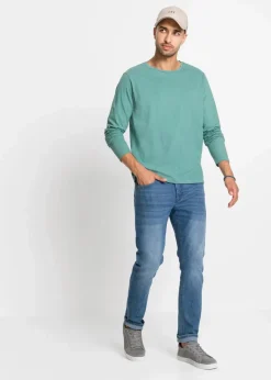 Herren bonprix Shirts & Polos|Basics|Langarmshirt (3er Pack)