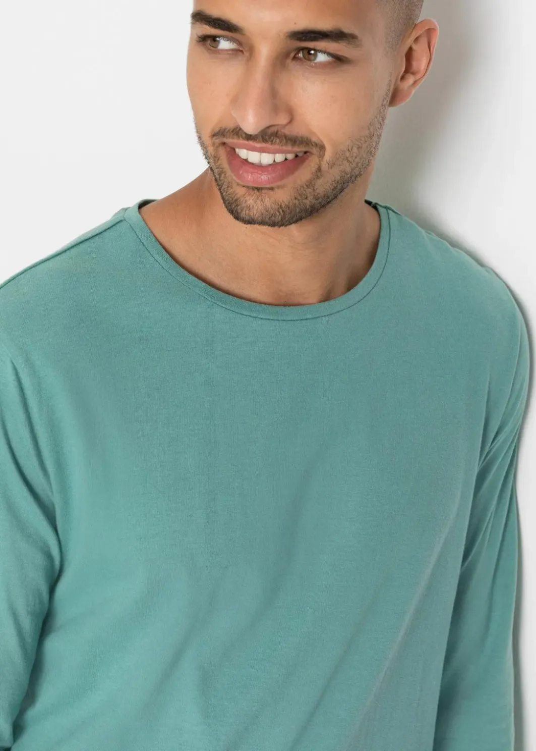 Herren bonprix Shirts & Polos|Basics|Langarmshirt (3er Pack)