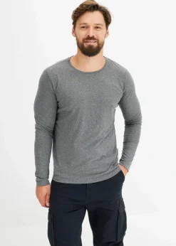 Herren bonprix Shirts & Polos|Basics|Langarmshirt (3er Pack)