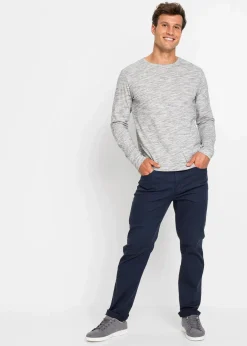 Herren bonprix Große Größen|Basics|Langarmshirt (2er Pack)