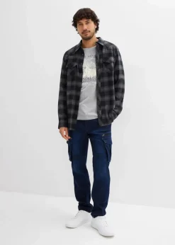 Herren bonprix Shirts & Polos|Große Größen|Langarmshirt (2er Pack)