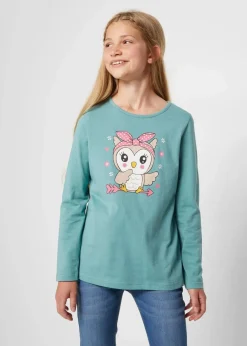 Clearance Langarmshirt (2er Pack) Kinder Mädchen 2-8 Jahre·Nachhaltigere Materialien|Mädchen 9-16 Jahre·Nachhaltigere Materialien