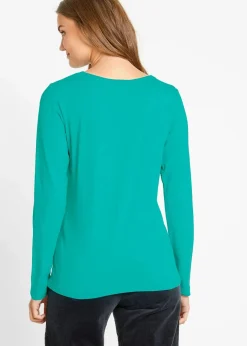 Damen bonprix Shirts & Tops|Basics|Langarmshirt (2er Pack)