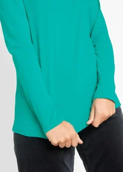 Damen bonprix Shirts & Tops|Basics|Langarmshirt (2er Pack)