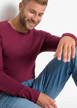 Discount Langarmshirt (3er Pack) Herren Shirts & Polos|Basics