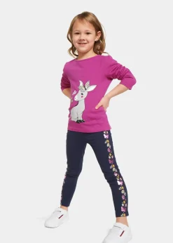 Kinder bonprix Mädchen 2-8 Jahre·Nachhaltigere Materialien|Mädchen 9-16 Jahre·Nachhaltigere Materialien|Langarmshirt (2er Pack) aus reiner Bio-Baumwolle