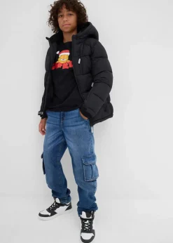 Clearance Langarmshirt mit Weihnachtsmotiv aus reiner Baumwolle Kinder Jungen 9-16 Jahre·Bademode|Jungen 2-8 Jahre·Nachhaltigere Materialien