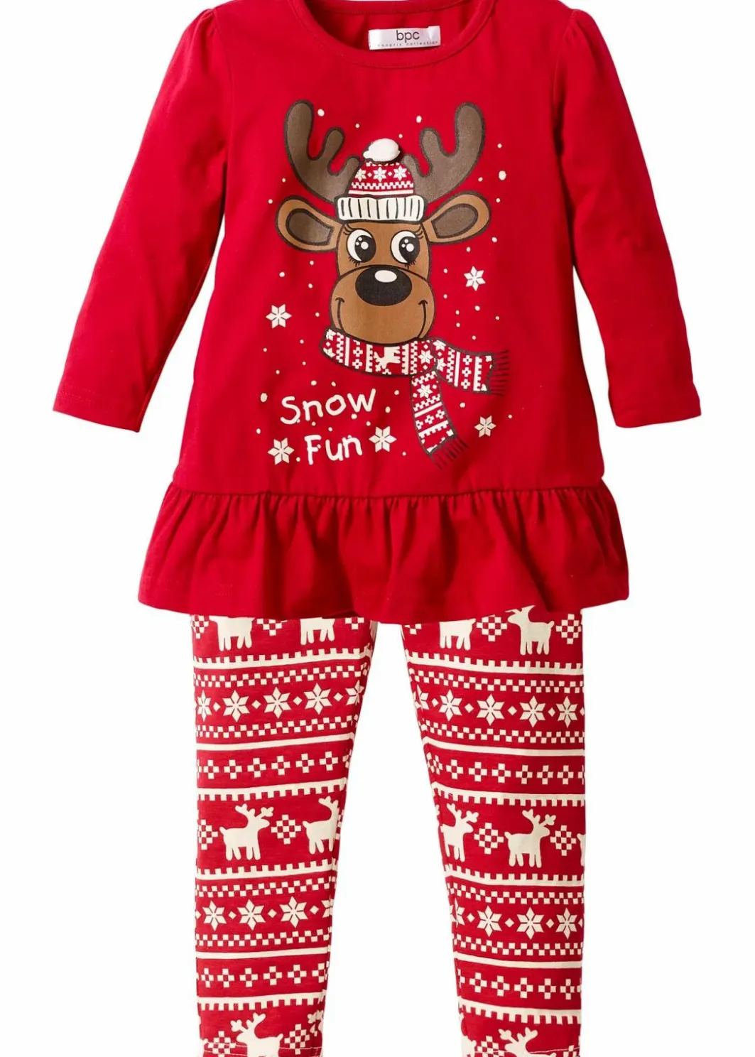 Best Langarmshirt+ Leggings aus reiner Bio-Baumwolle (2-tlg. Set) Kinder Mädchen 2-8 Jahre·Nachhaltigere Materialien|Mädchen 9-16 Jahre·Nachhaltigere Materialien