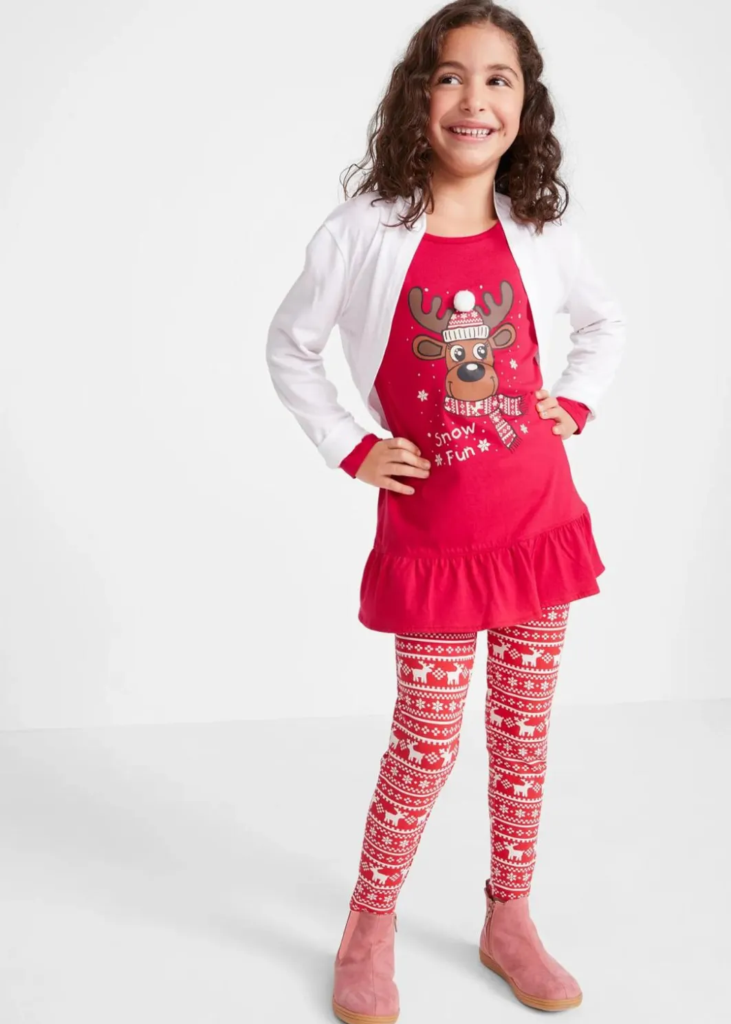 Best Langarmshirt+ Leggings aus reiner Bio-Baumwolle (2-tlg. Set) Kinder Mädchen 2-8 Jahre·Nachhaltigere Materialien|Mädchen 9-16 Jahre·Nachhaltigere Materialien