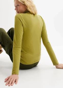 Online Langarmshirt mit reiner Bio-Baumwolle Damen Shirts & Tops|Basics