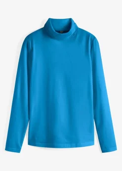 Damen bonprix Shirts & Tops|Basics|Langarmshirt mit reiner Bio-Baumwolle