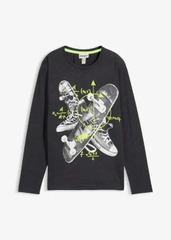 Langarmshirt mit Baumwolle Kinder Jungen 9-16 Jahre·Shirts
