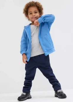 Kinder bonprix Jungen 2-8 Jahre·Nachhaltigere Materialien|Jungen 2-8 Jahre·Mehrfachpacks|Langarmshirt mit Bio-Baumwolle (3er Pack)