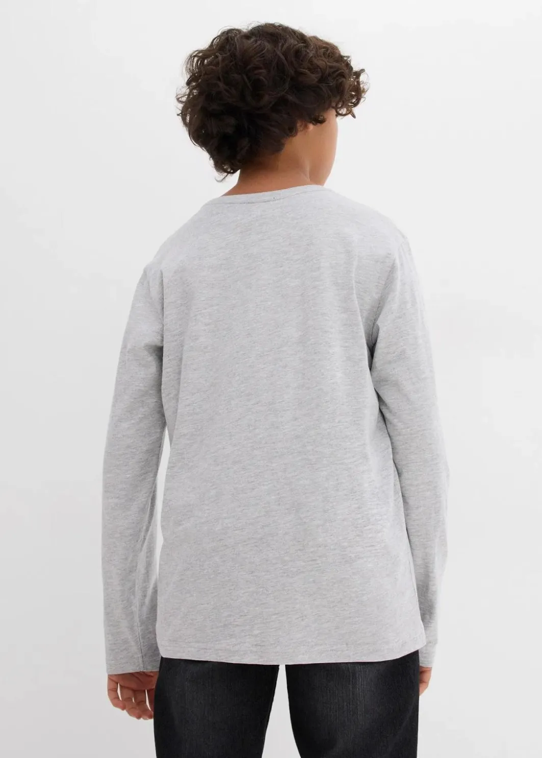 Discount Langarmshirt mit Bio-Baumwolle (3er Pack) Kinder Jungen 2-8 Jahre·Nachhaltigere Materialien|Jungen 9-16 Jahre·Shirts