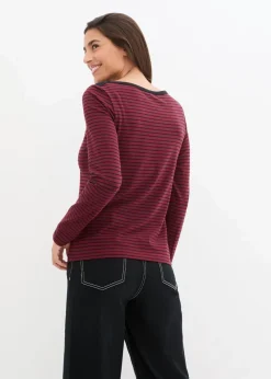Langarmshirt mit reiner Bio-Baumwolle Damen Nachhaltigere Materialien|Shirts & Tops