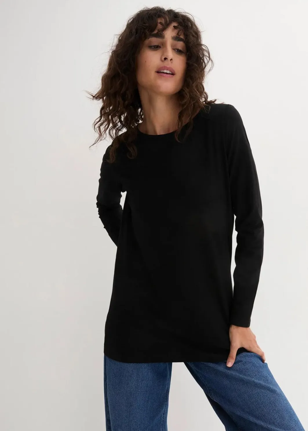 Sale Langarm-Shirt mit reiner Bio-Baumwolle Damen Bekleidung·Röcke|Nachhaltigere Materialien