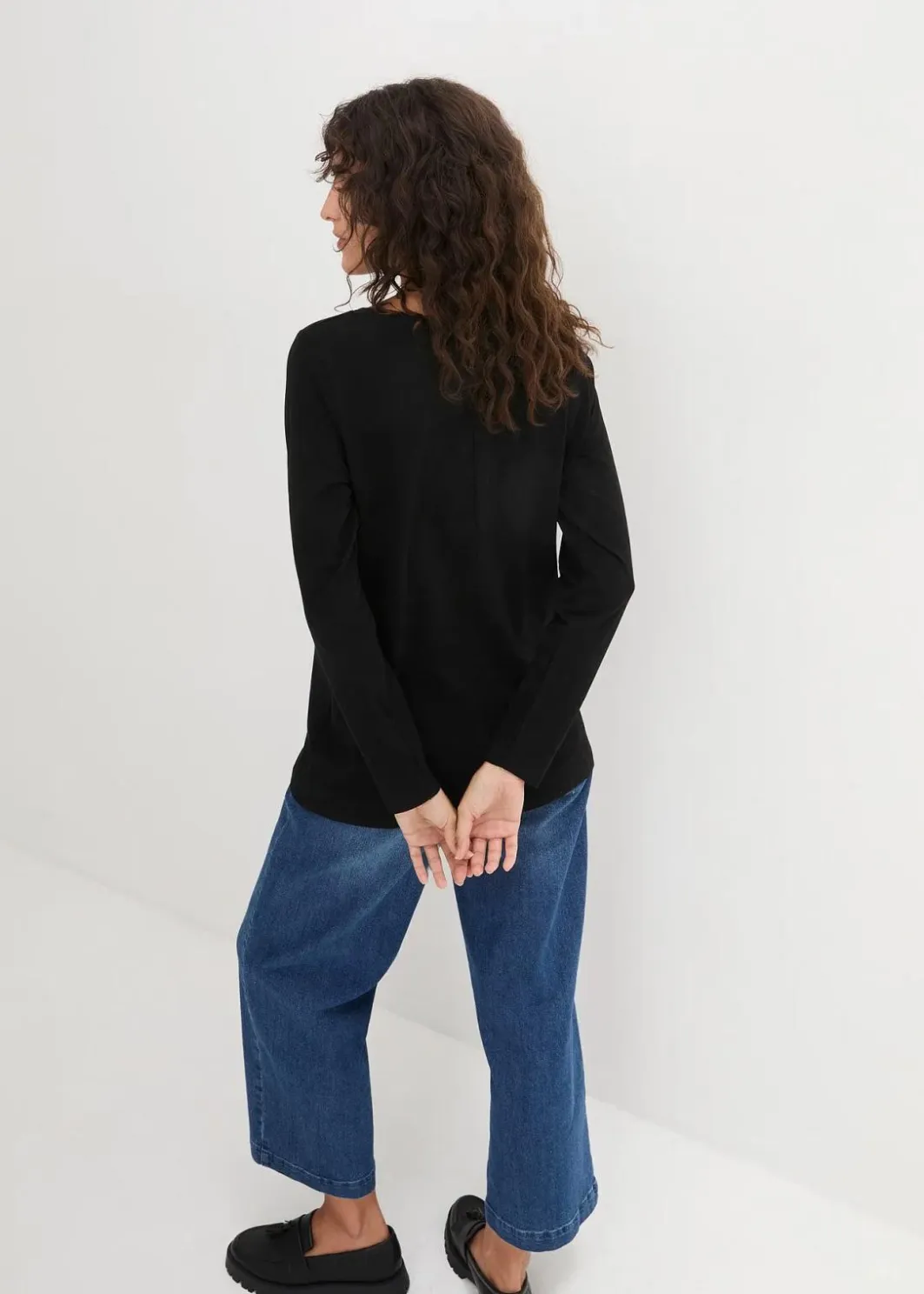 Sale Langarm-Shirt mit reiner Bio-Baumwolle Damen Bekleidung·Röcke|Nachhaltigere Materialien