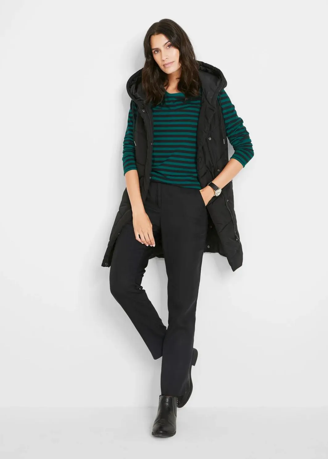Hot Langarmshirt mit reiner Bio-Baumwolle Damen Bekleidung·Röcke|Nachhaltigere Materialien