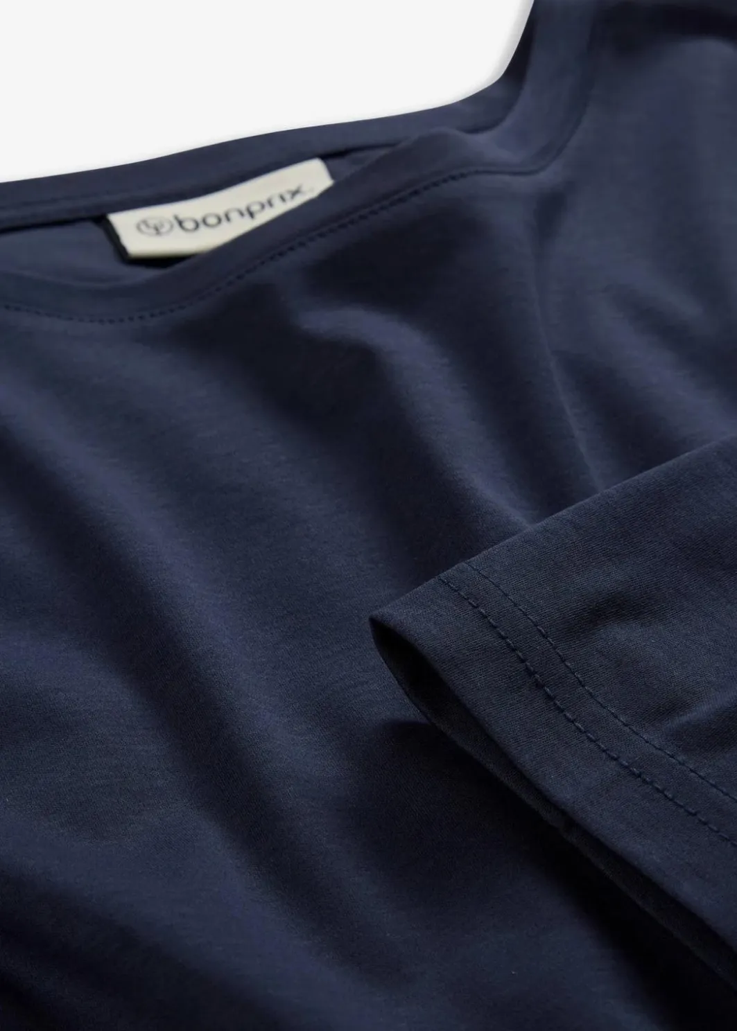 Damen bonprix Premium|Shirts & Tops|Langarmshirt mit Seidenanteil