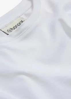 Damen bonprix Shirts & Tops|Premium|Langarmshirt mit Seidenanteil