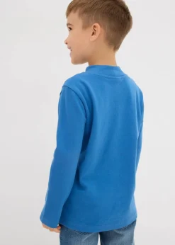Outlet Langarmshirt mit Stehkragen aus reiner Bio-Baumwolle (2er Pack) Kinder Jungen 2-8 Jahre·Nachhaltigere Materialien|Jungen 2-8 Jahre·Mehrfachpacks