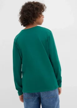 New Langarmshirt Snoopy mit Weihnachtsmotiv aus reiner Baumwolle Kinder Jungen 9-16 Jahre·Bademode|Jungen 9-16 Jahre·Shirts