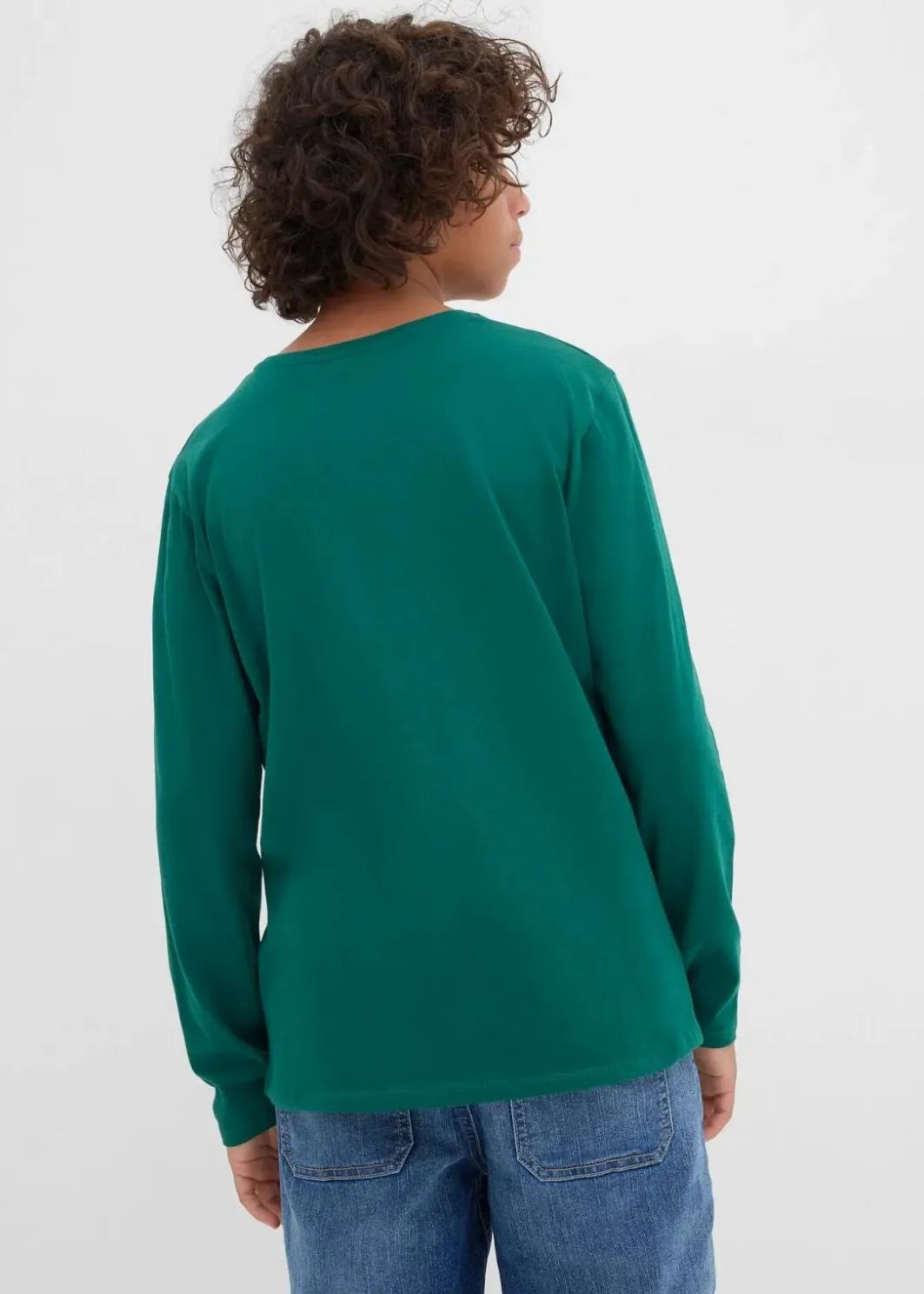New Langarmshirt Snoopy mit Weihnachtsmotiv aus reiner Baumwolle Kinder Jungen 9-16 Jahre·Bademode|Jungen 9-16 Jahre·Shirts