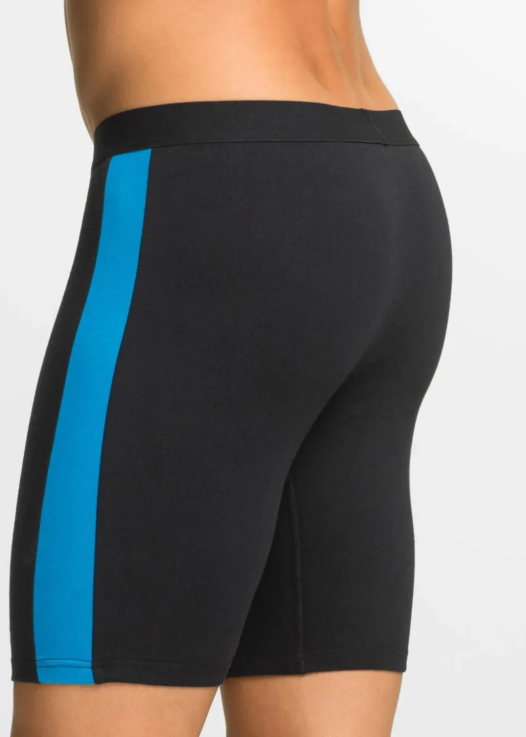 Herren bonprix Wäsche|Große Größen|Lange Boxershorts eng mit Baumwolle (2er Pack)