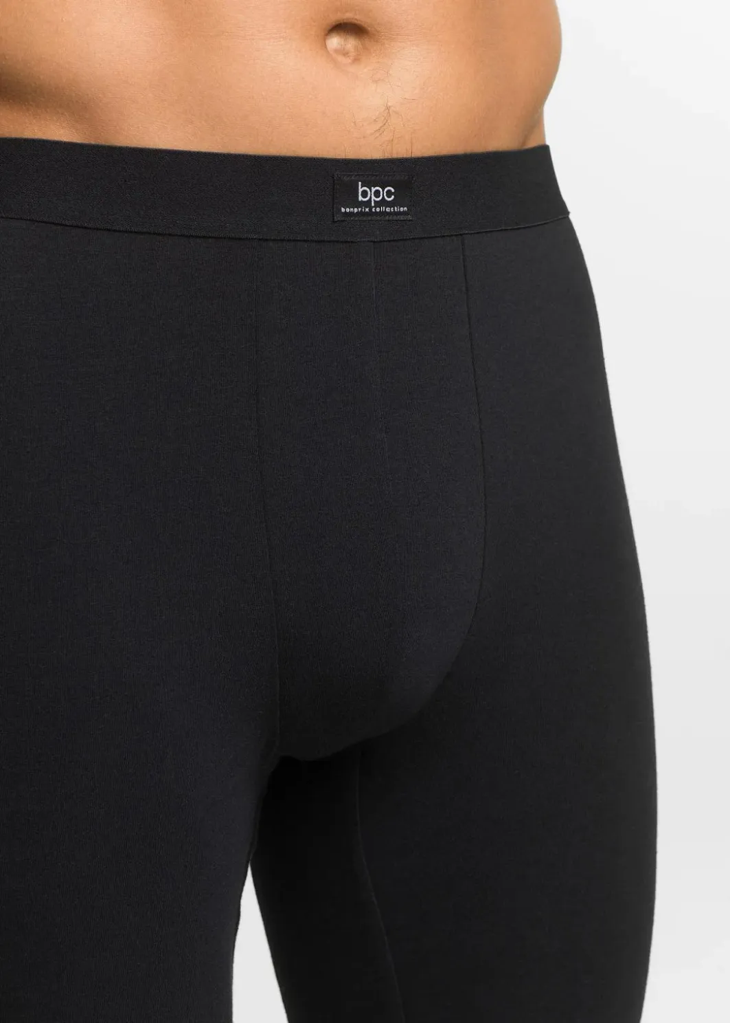 Herren bonprix Wäsche|Große Größen|Lange Boxershorts eng mit Baumwolle (2er Pack)