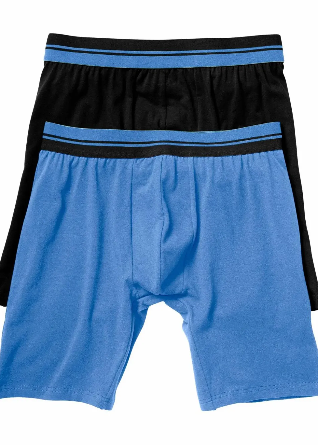 Hot Lange Boxershorts eng mit Baumwolle (2er Pack) Herren Wäsche|Große Größen