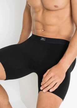 Best Lange Boxershorts eng mit Baumwolle (2er Pack) Herren Boxershorts|Große Größen