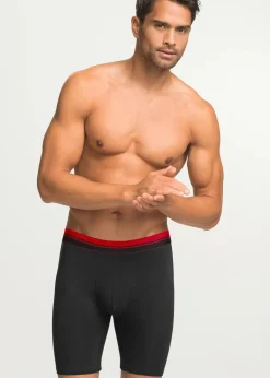 Clearance Lange Boxershorts eng mit Baumwolle (2er Pack) Herren Boxershorts|Große Größen