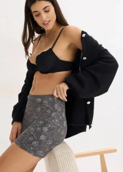 Damen bonprix Wäsche·Baumwollunterwäsche|Wäsche·Höschen|Lange Damen Boxer (4er Pack)