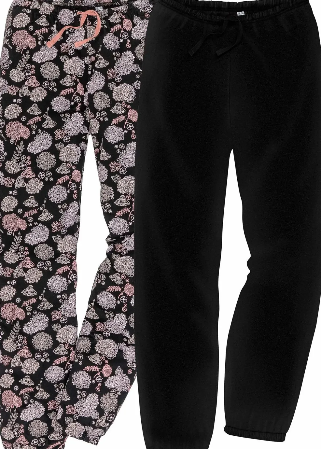 Hot Lange Pyjamahose aus reiner Bio-Baumwolle(2er Pack) Damen Wäsche·Nachtwäsche|Nachhaltigere Materialien