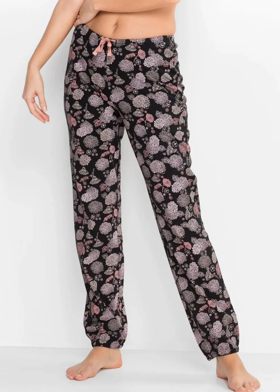Hot Lange Pyjamahose aus reiner Bio-Baumwolle(2er Pack) Damen Wäsche·Nachtwäsche|Nachhaltigere Materialien