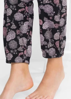 Hot Lange Pyjamahose aus reiner Bio-Baumwolle(2er Pack) Damen Wäsche·Nachtwäsche|Nachhaltigere Materialien