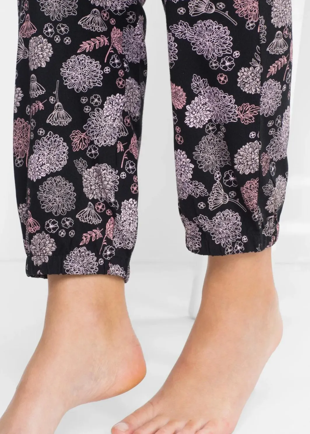 Hot Lange Pyjamahose aus reiner Bio-Baumwolle(2er Pack) Damen Wäsche·Nachtwäsche|Nachhaltigere Materialien