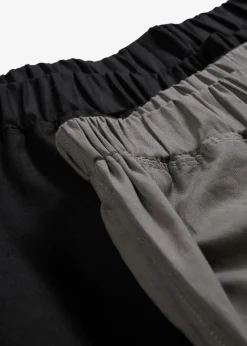 Herren bonprix Pyjamas|Große Größen|Lange Pyjamahose aus weicher Baumwolle (2er Pack)
