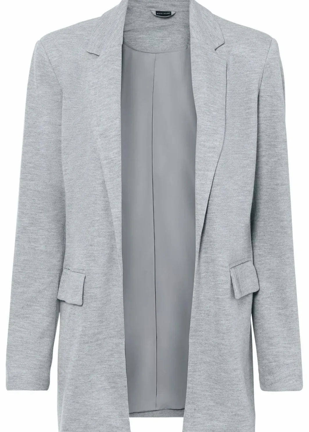 Hot Langer Jersey-Blazer mit Taschen Damen Bekleidung·Basics|Blazer