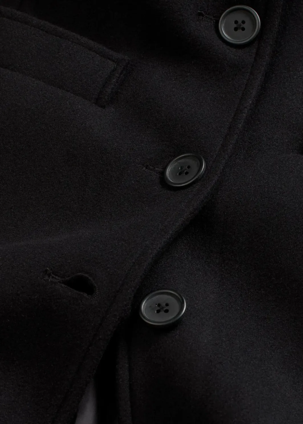 Outlet Langer Mantel in Wolloptik Damen Bekleidung·Hosen|Jacken & Mäntel