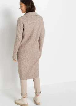 Outlet Langer Strickmantel im Loose Fit Damen Bekleidung·Umstandsmode|Strickmode