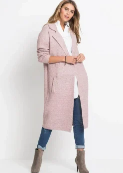 Damen bonprix Bekleidung·Umstandsmode|Strickmode|Langer Strickmantel im Loose Fit